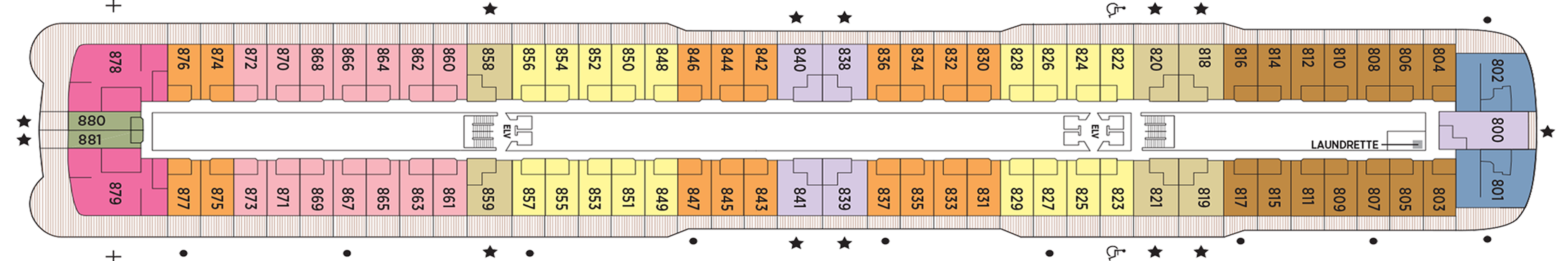 Regent Seven Seas Cruises Seven Seas Explorer Deck 8.png